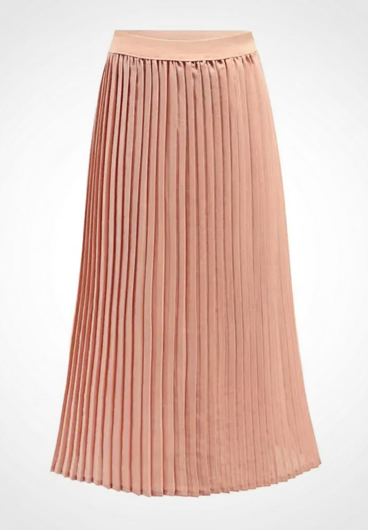 jupe longue plissée femme