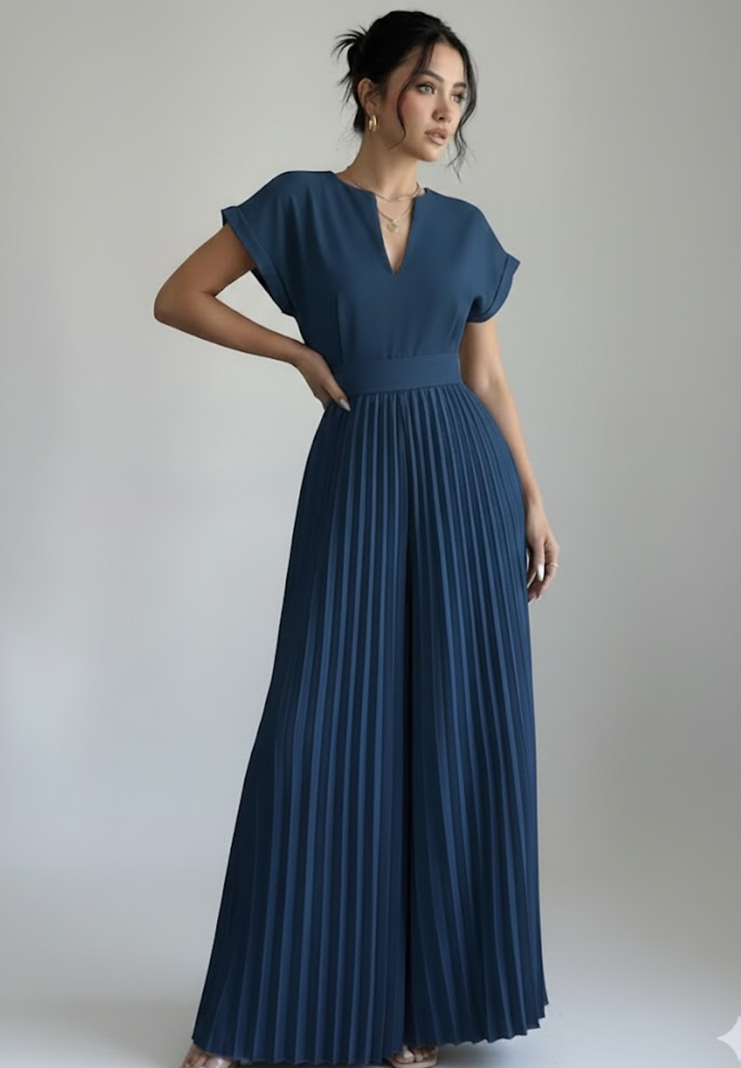 Combinaison plissée