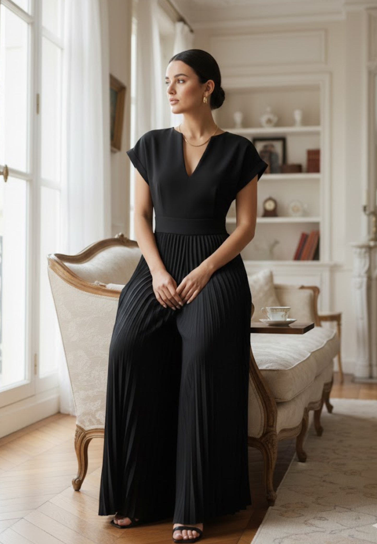 Combinaison plissée