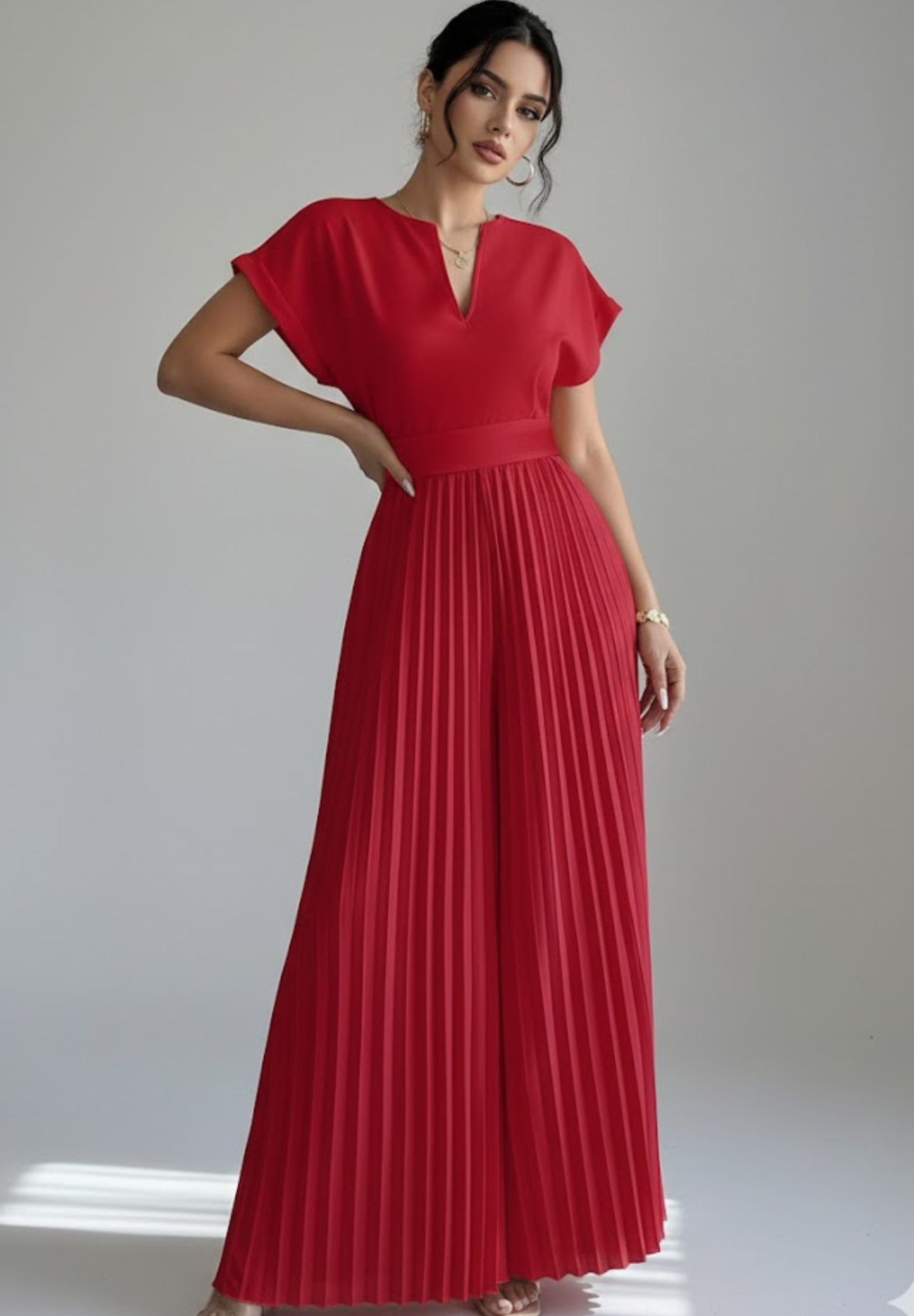 Combinaison plissée