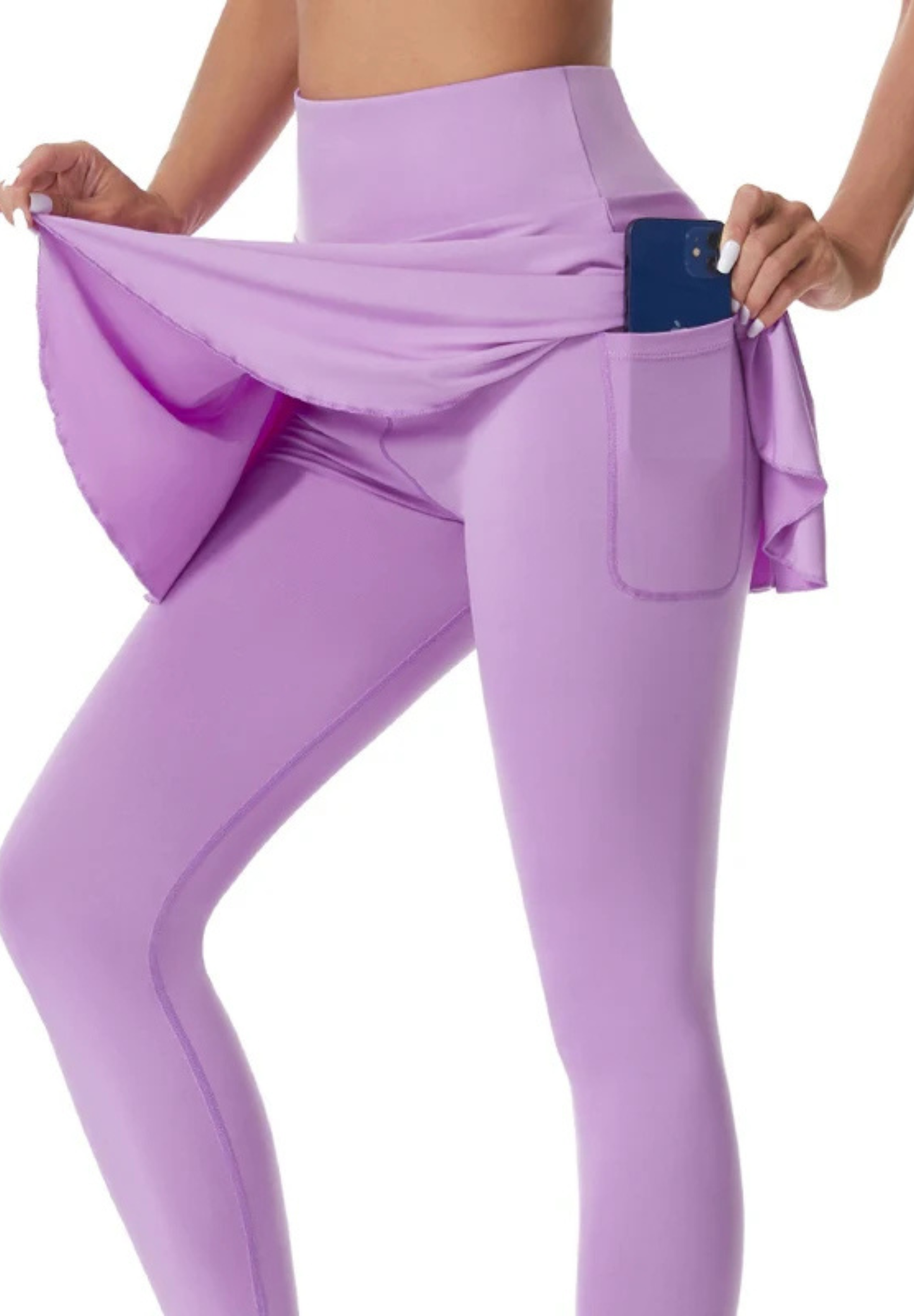 Jupe-short de golf, tennis plissée