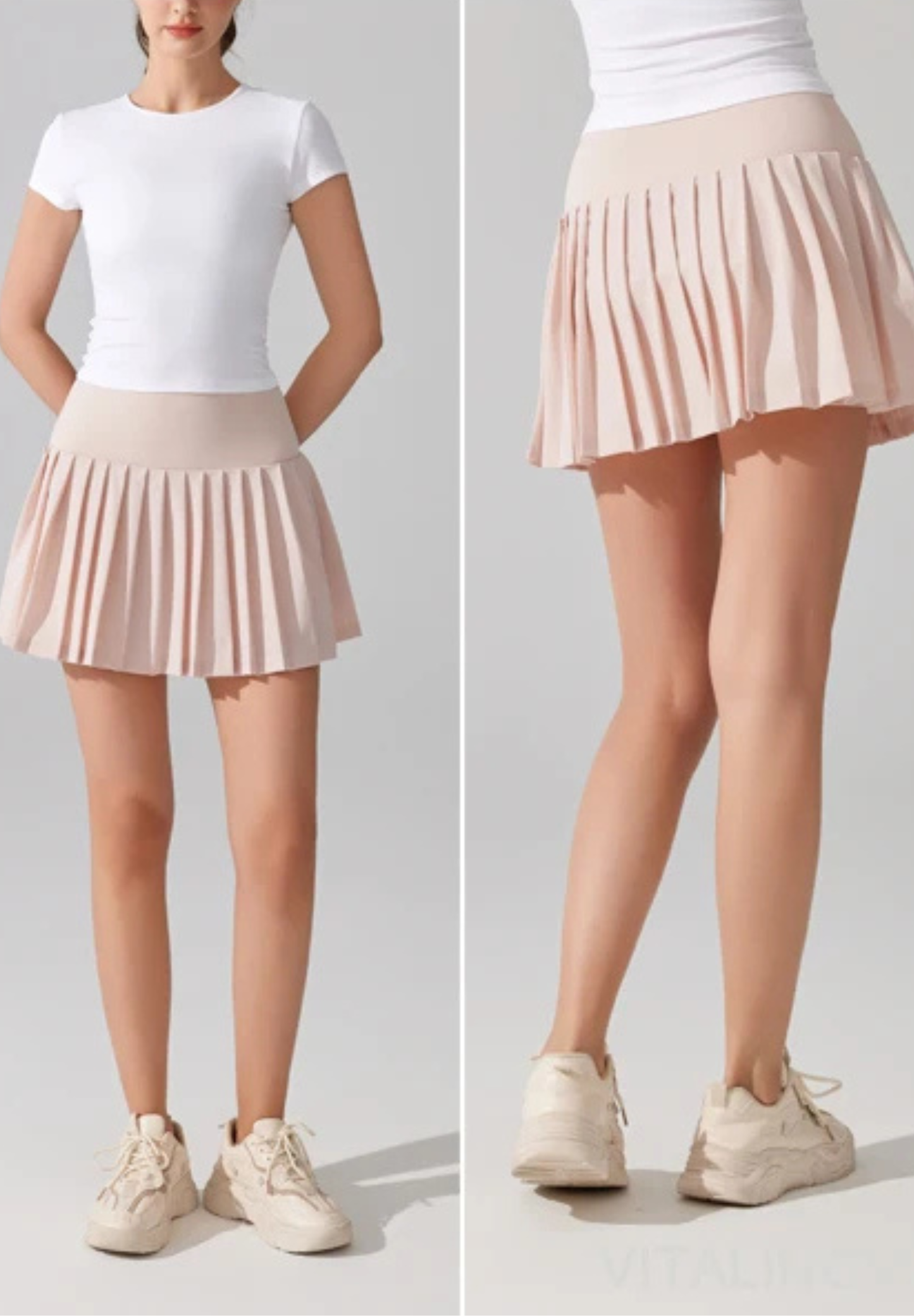 Jupe de tennis plissée modèle #OLYMPIC