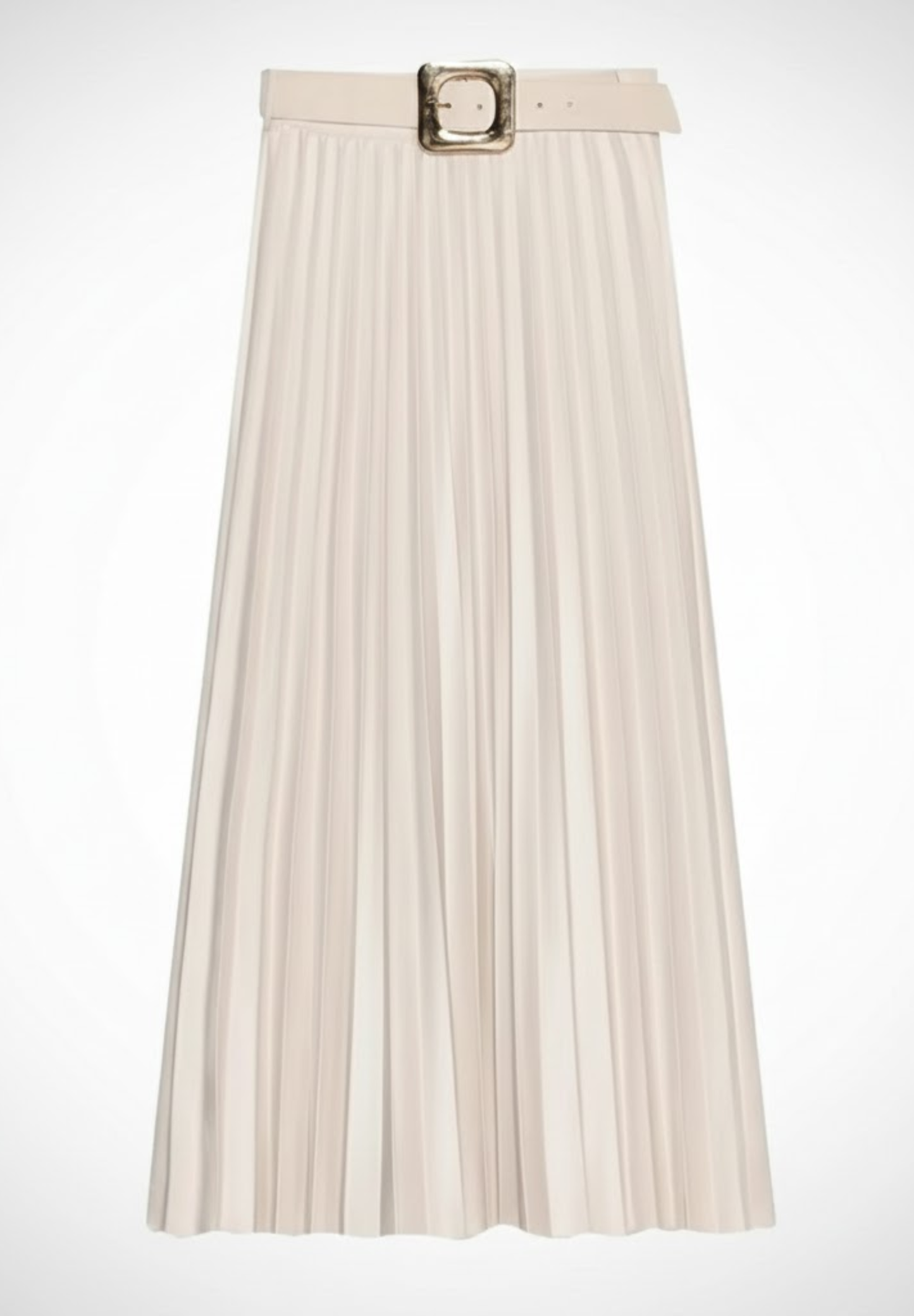 Jupe midi plissée
