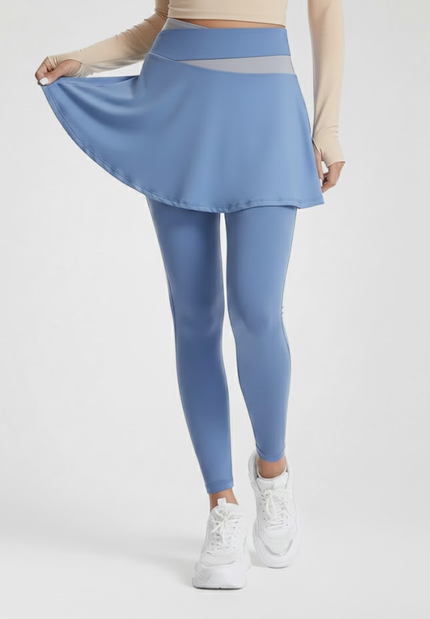 Jupe pantalon de sport plissée | tennis, yoga, dance, fitness