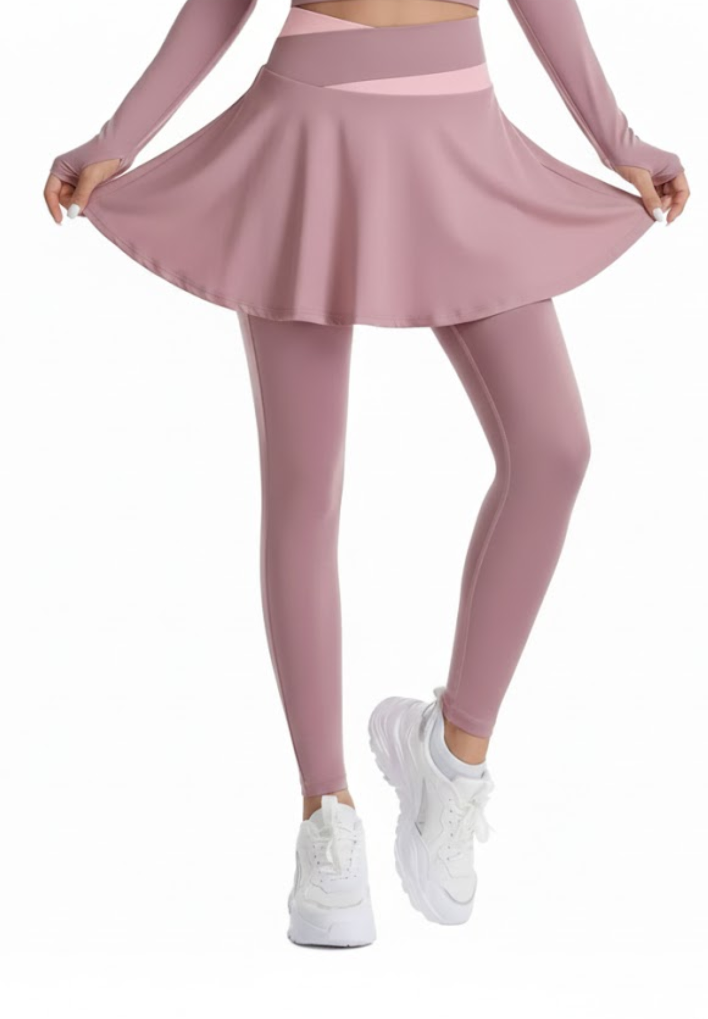 Jupe pantalon de sport plissée | tennis, yoga, dance, fitness