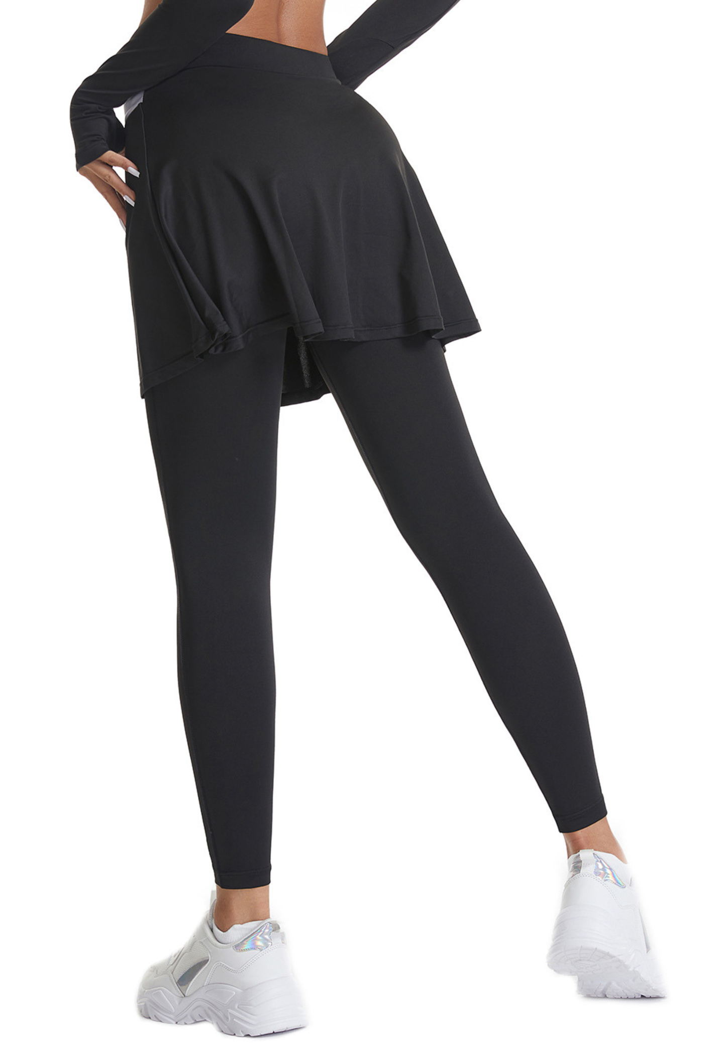 Jupe pantalon de sport plissée | tennis, yoga, dance, fitness