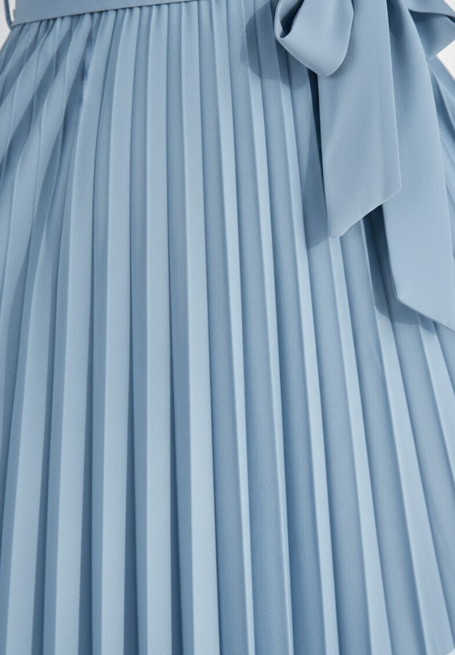 Robe d'été décontractée plissée col en V