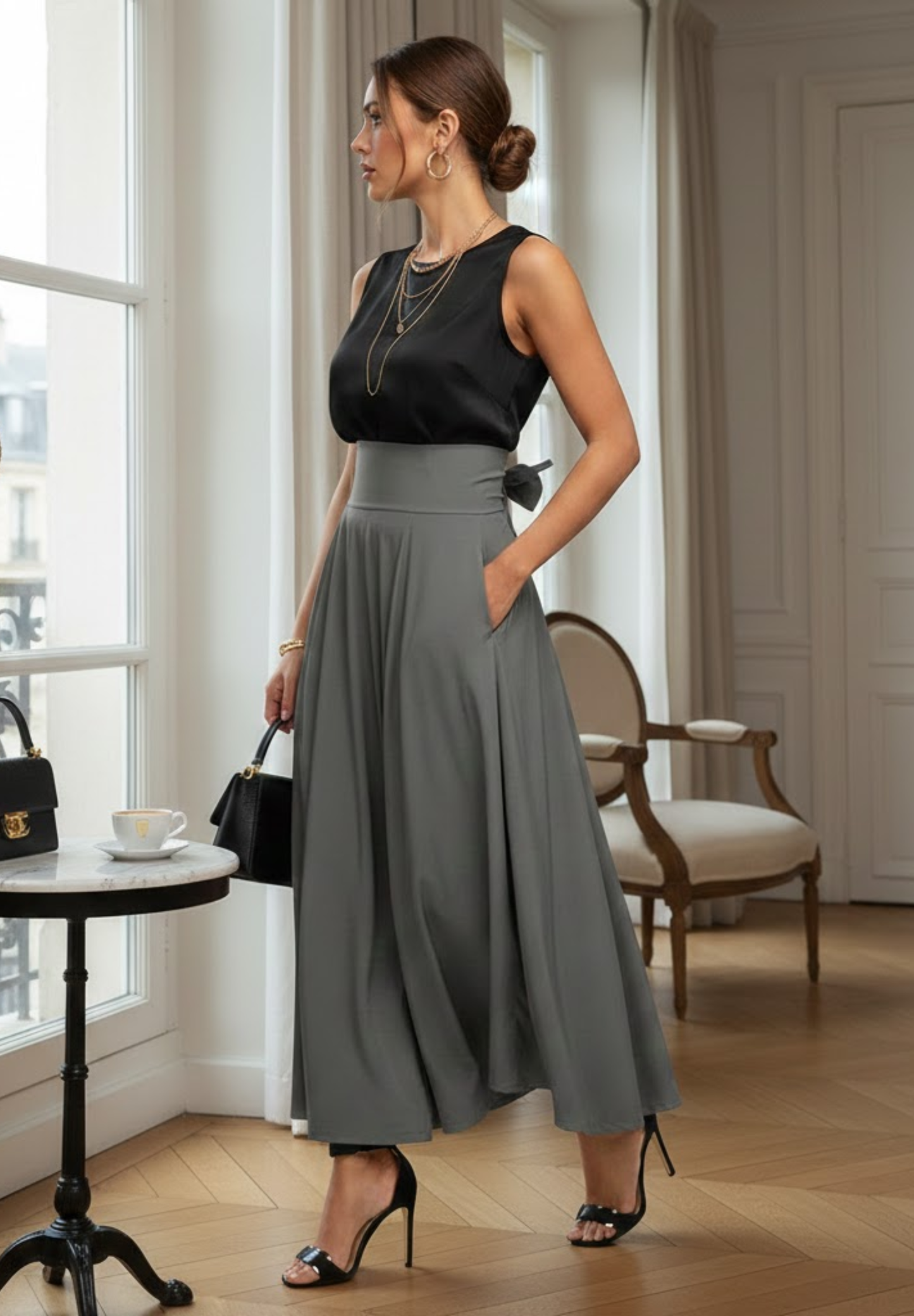 Jupe évasée collection #ICONIQUE