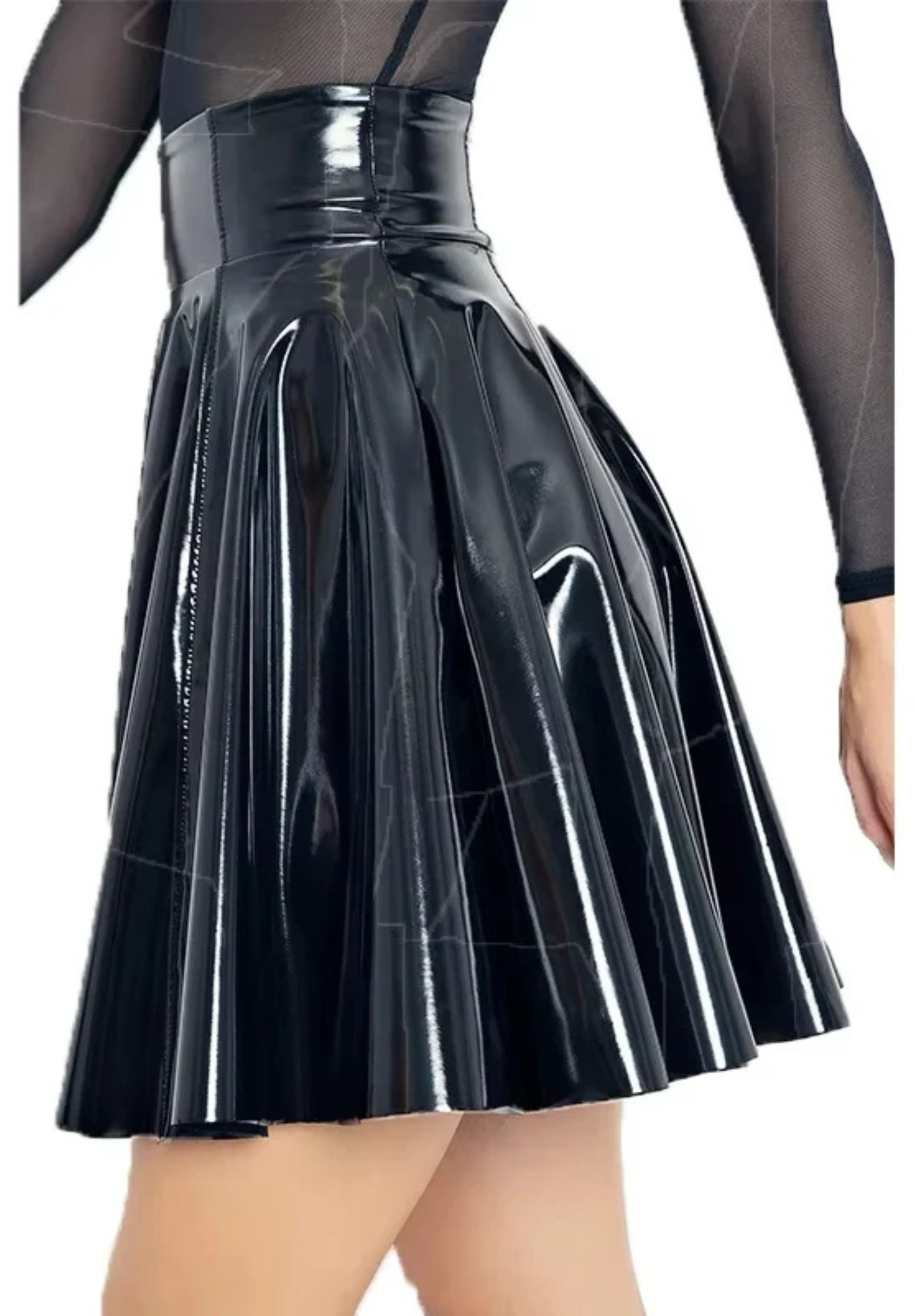 Jupe en cuir