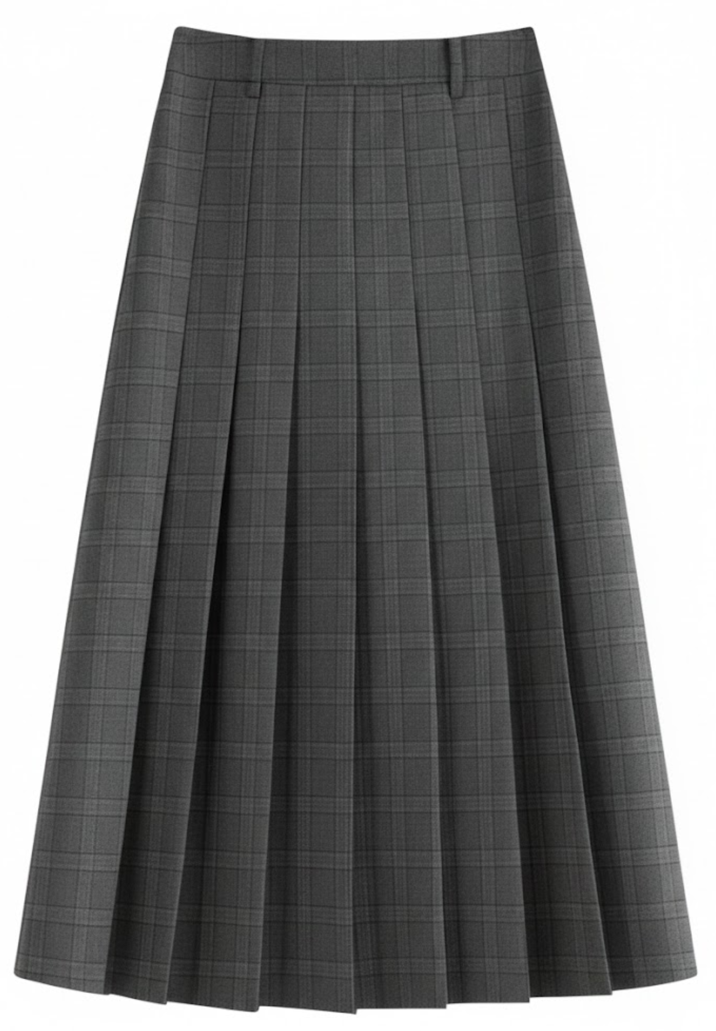 Jupe évasée plissée