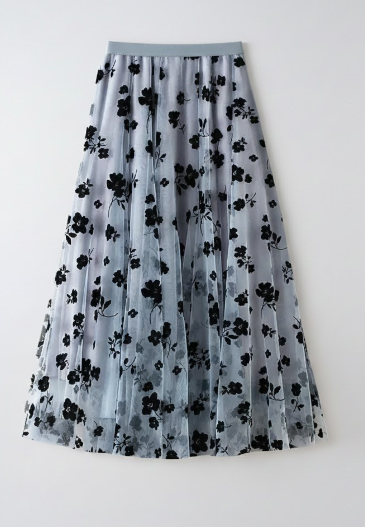 Jupe fleurie longue