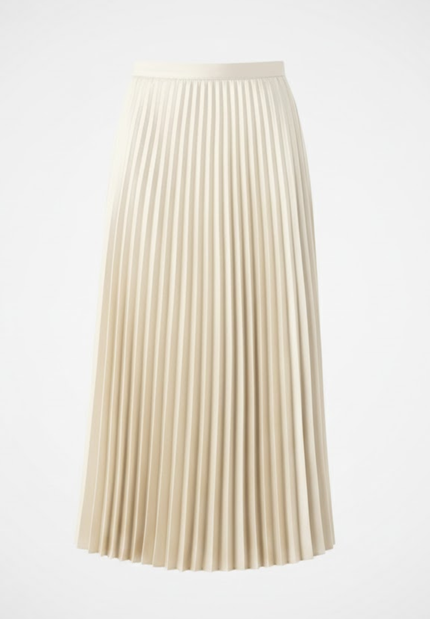 Jupe mi longue plissée