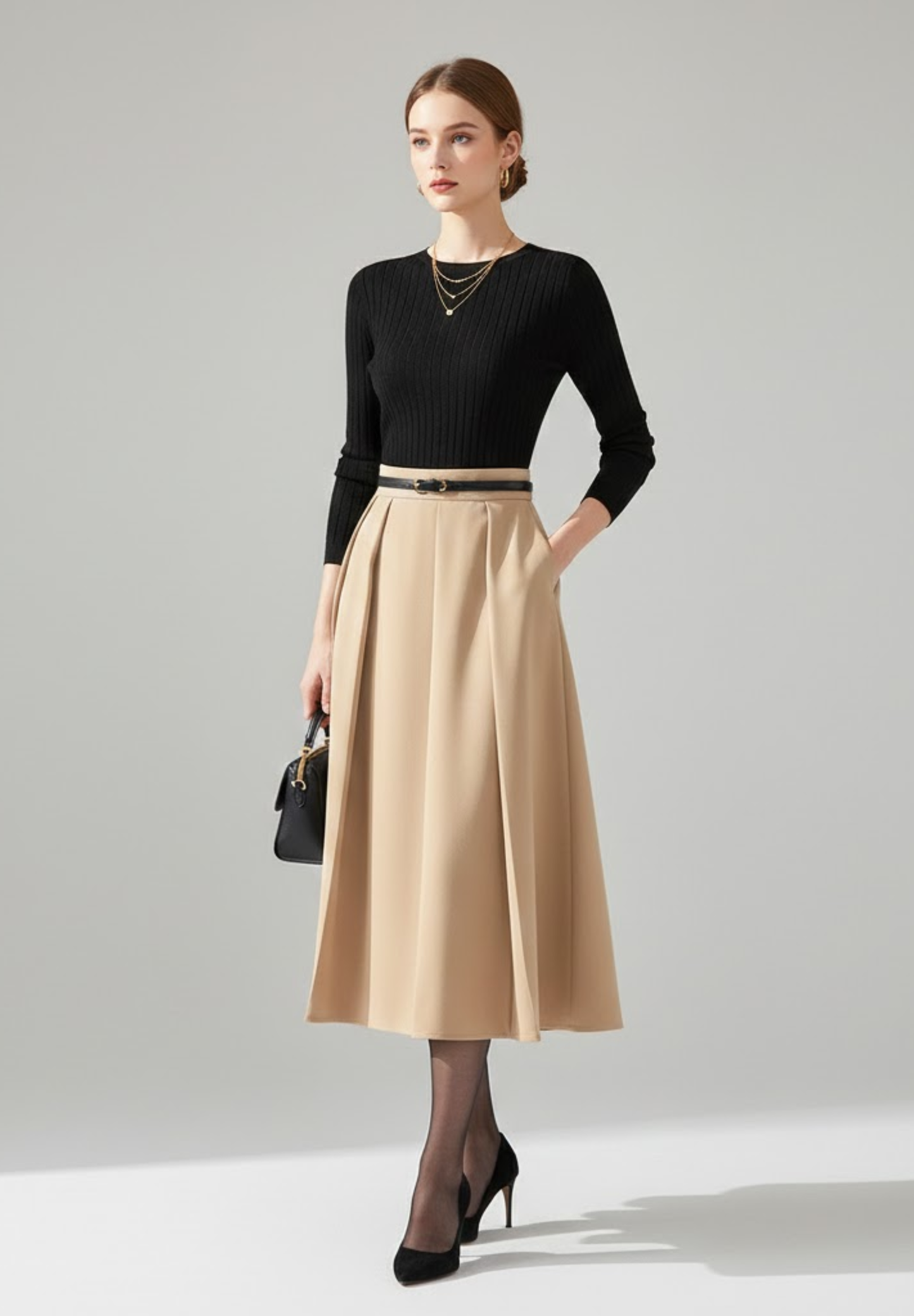 Jupes plissées pour femme