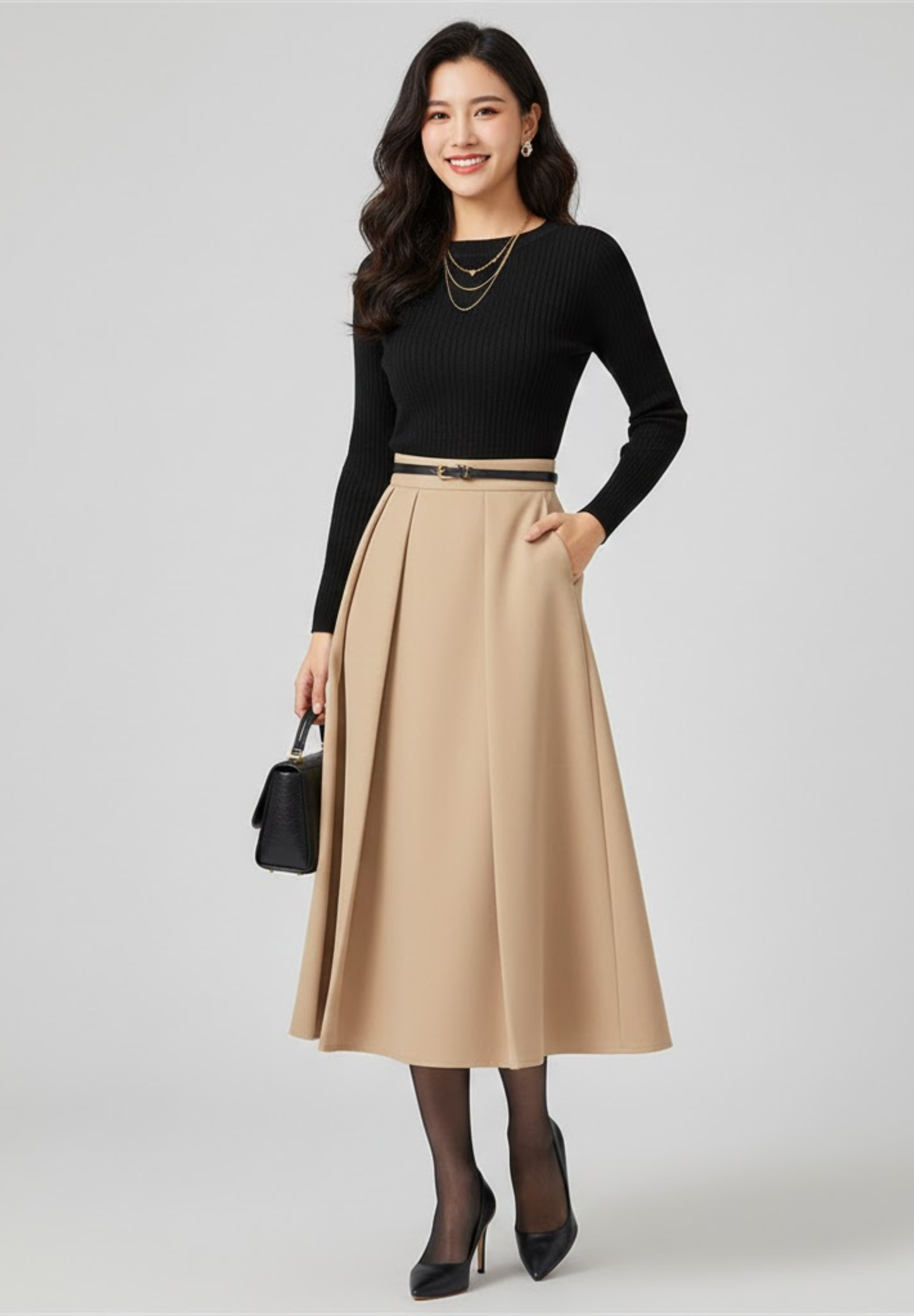 Jupes plissées pour femme