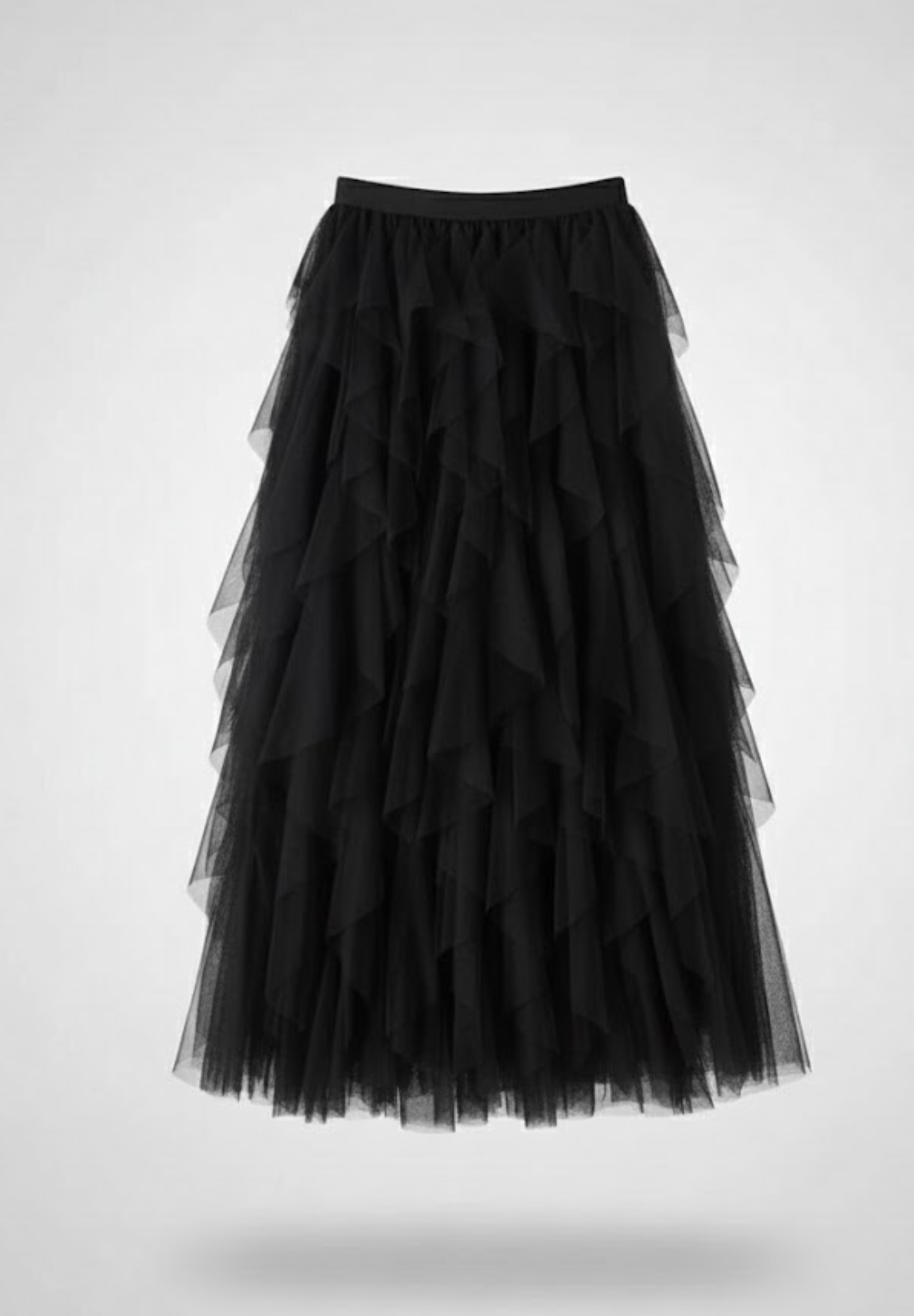 Jupe plissée taille haute