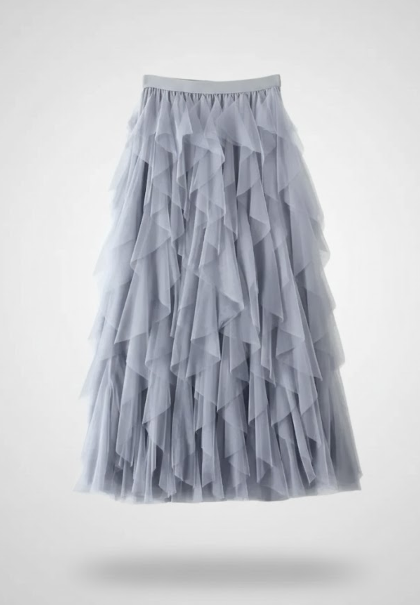 Jupe plissée taille haute